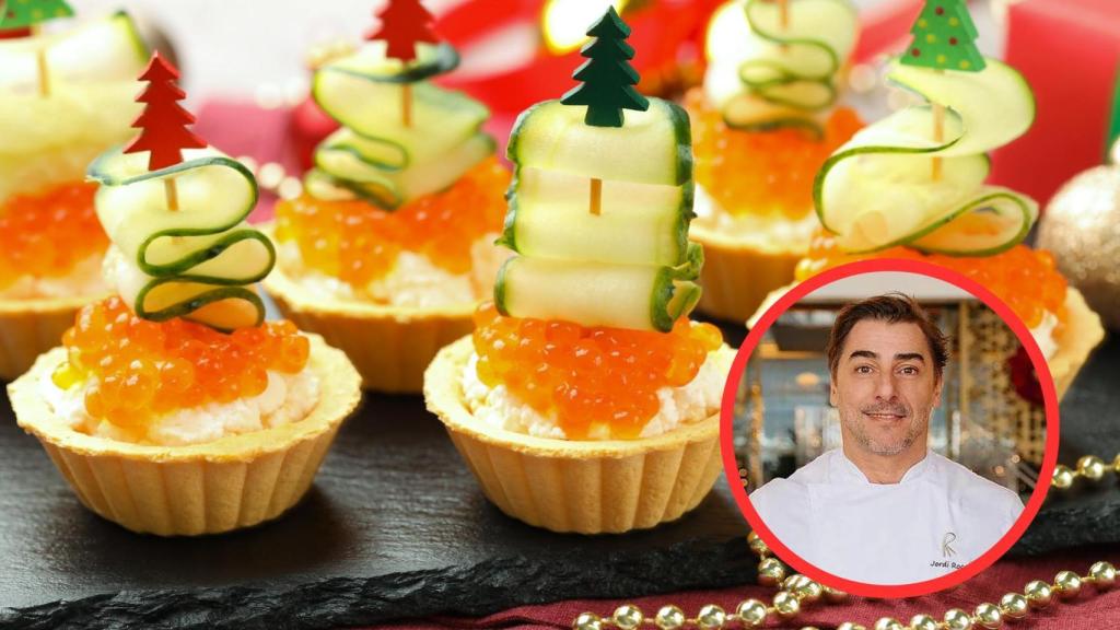 Entrantes navideños y Jordi Roca