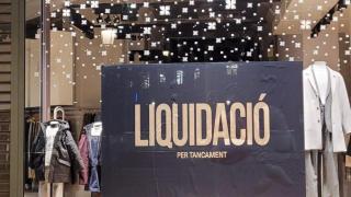 Tienda del centro de Barcelona que está en liquidación por cierre