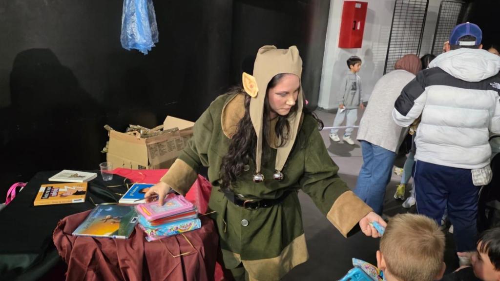 Celebración de Navidad en La Mina