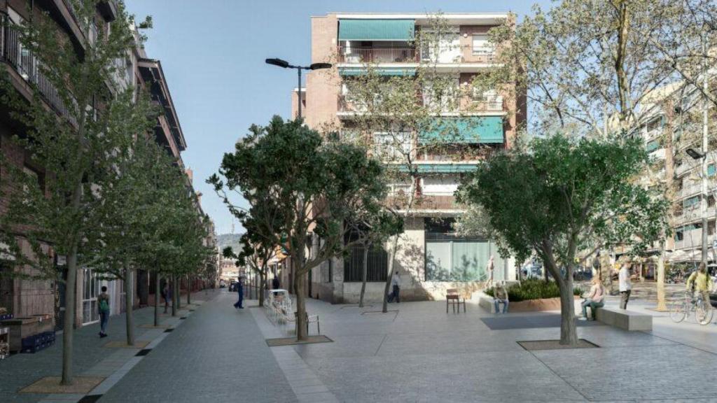 Luz verde a la reforma de un tramo de la calle Amílcar de Nou Barris