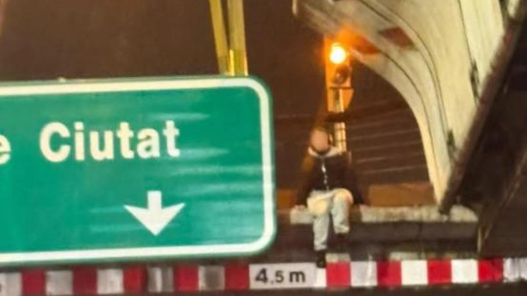 Intento de suicidio en Barcelona