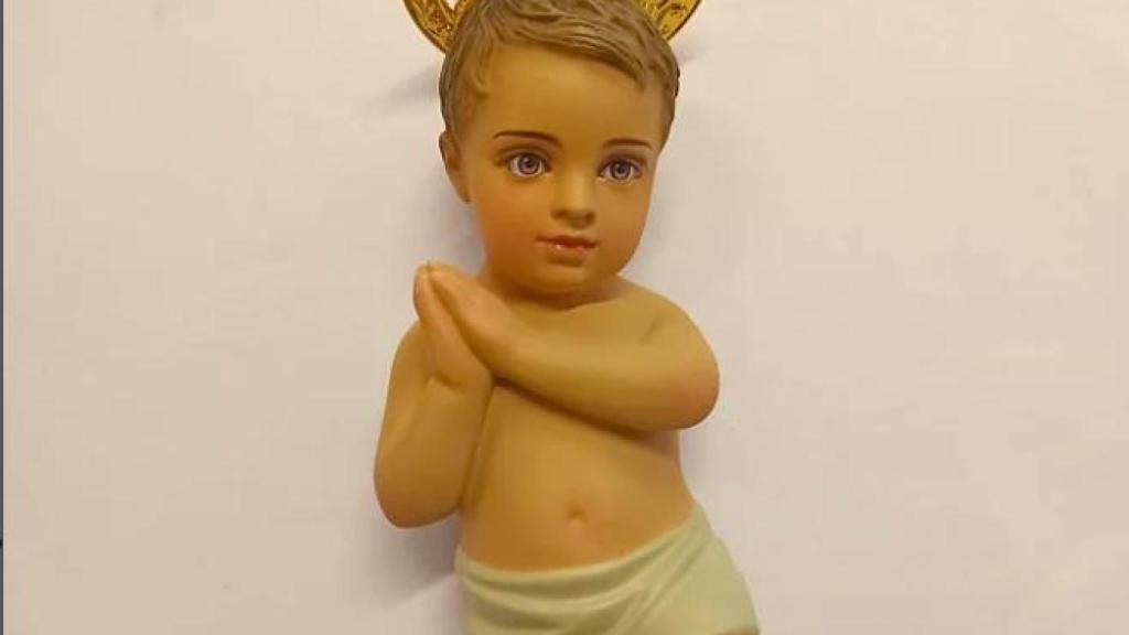 Una de las figuras que se venden en 'Bethlehem Treasures'