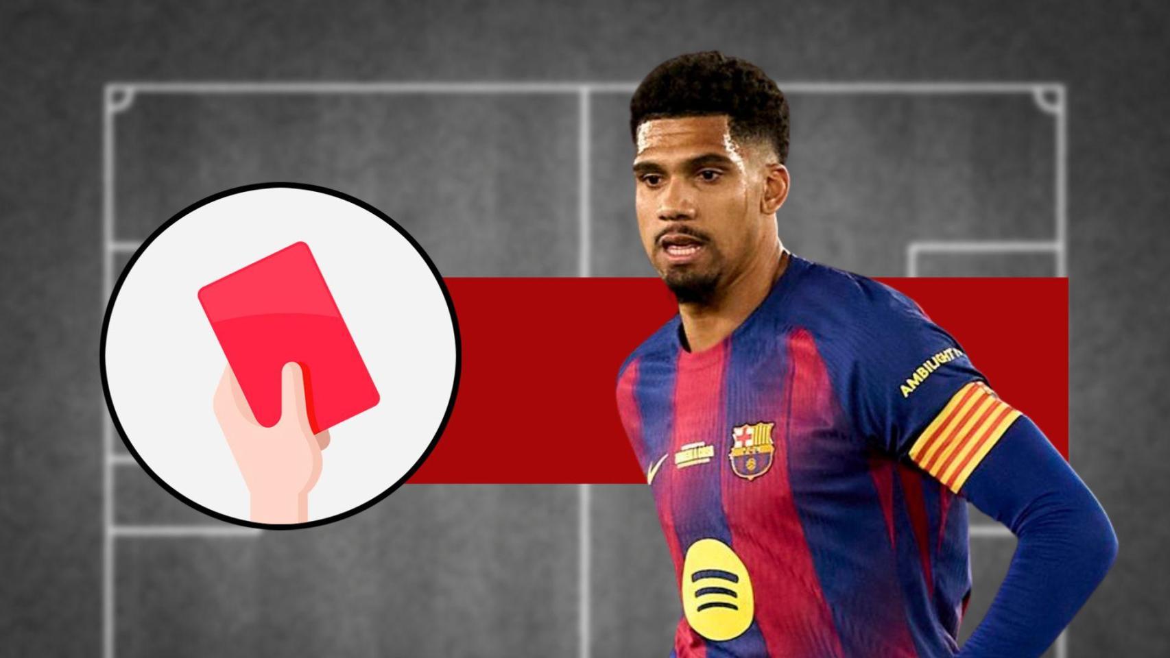 Tarjeta roja: Ronald Araujo