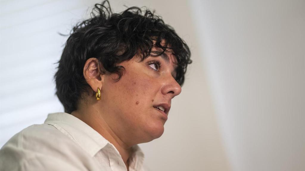 a alcaldesa de Santa Coloma de Gramanet, Mireia González, durante una entrevista para Europa Press