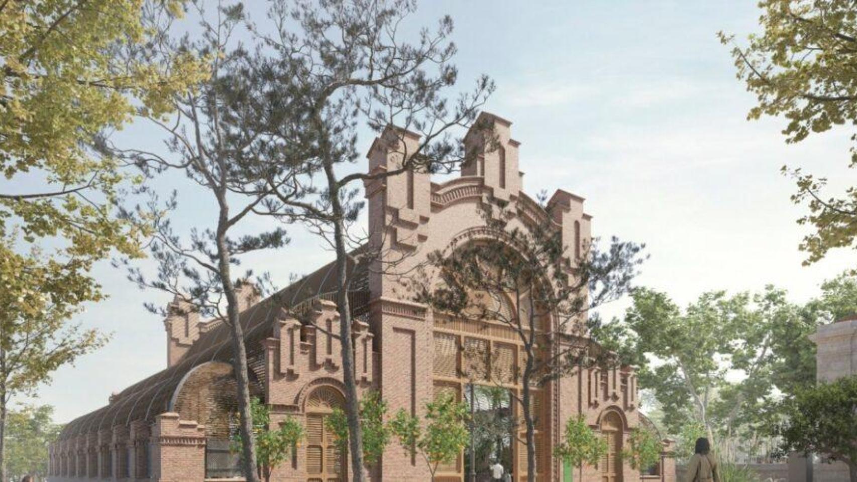 Umbracle del parc de la Ciutadella