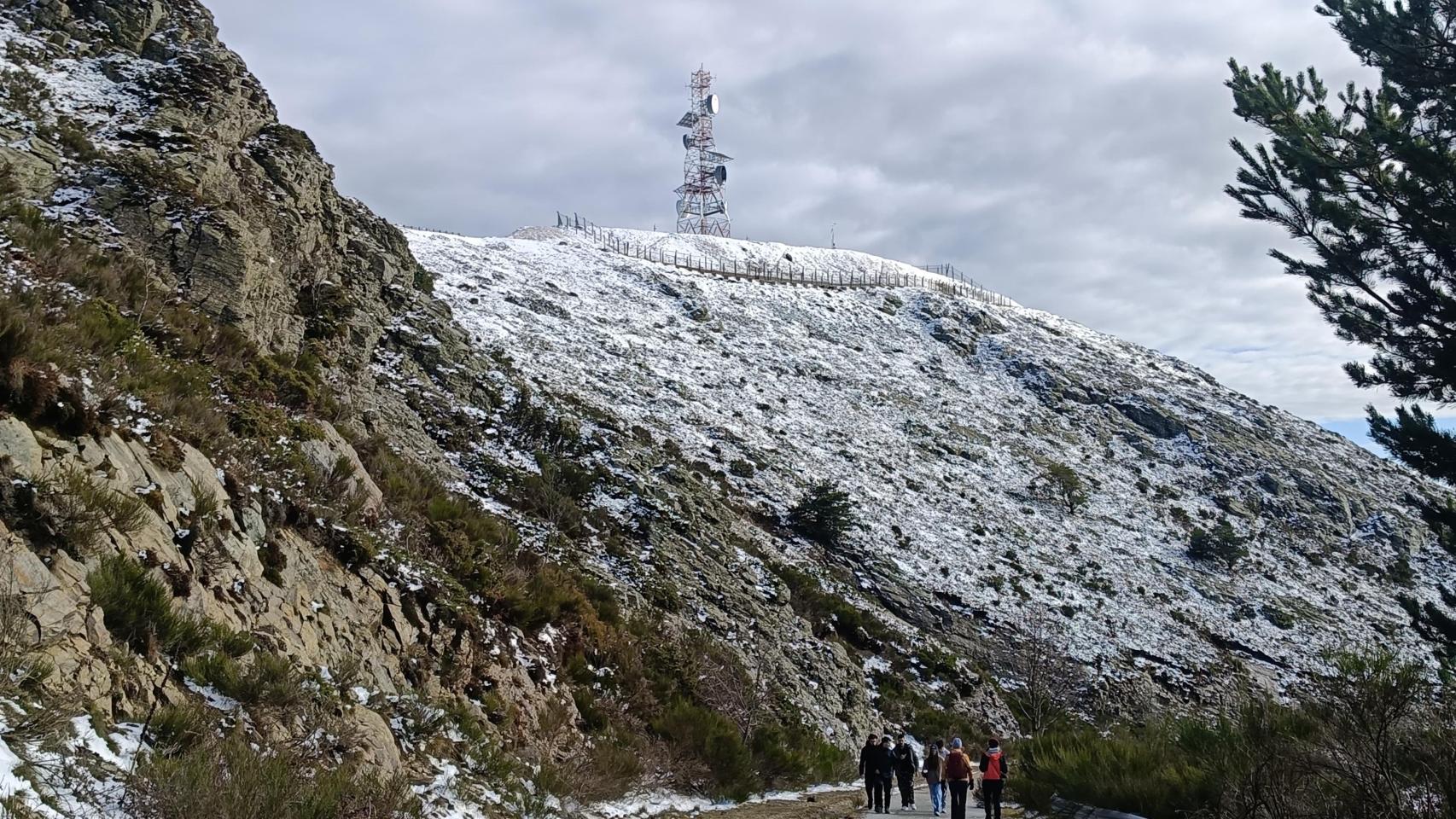 Nevadas en el Montseny este diciembre