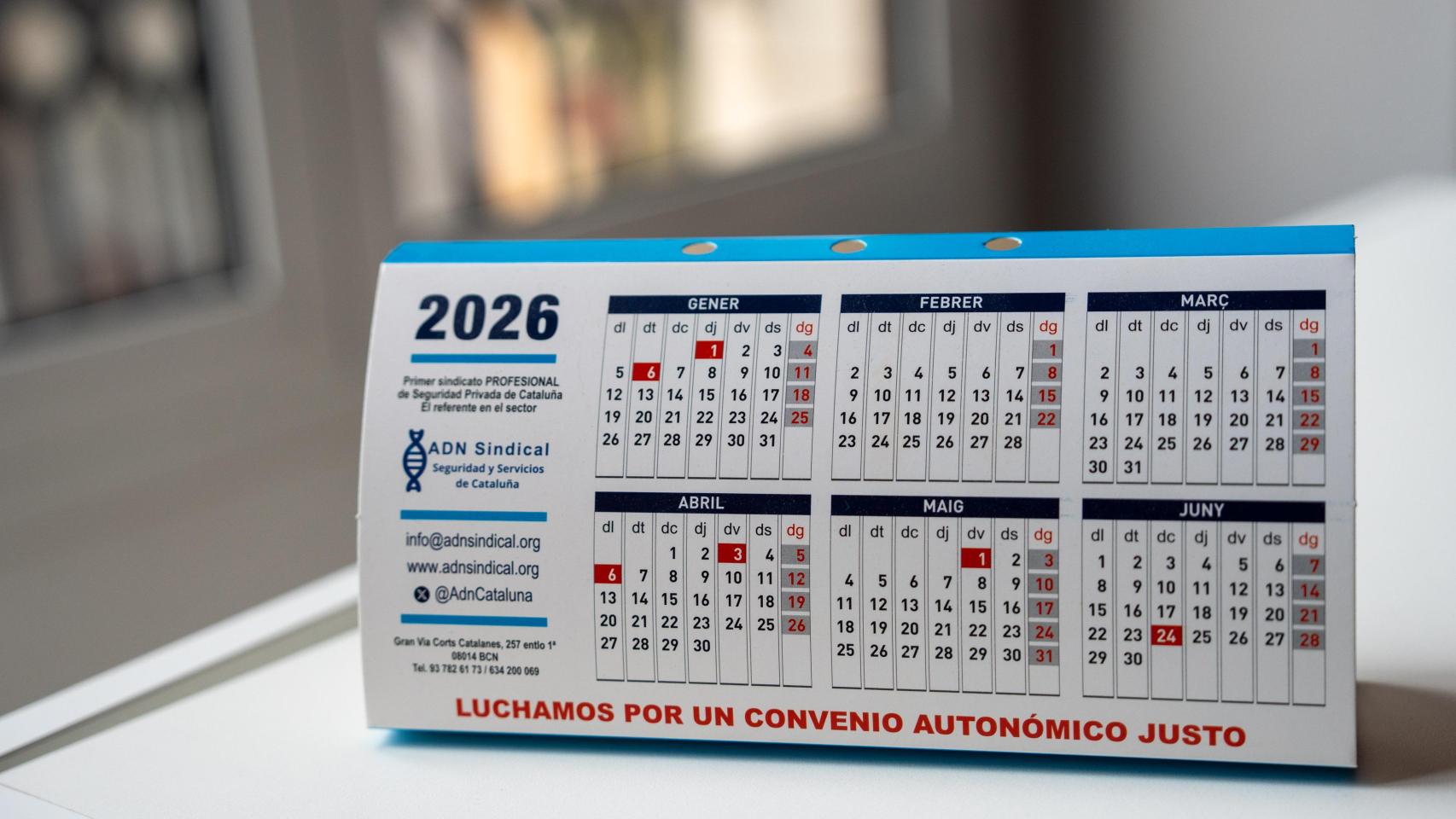 Calendario 2026