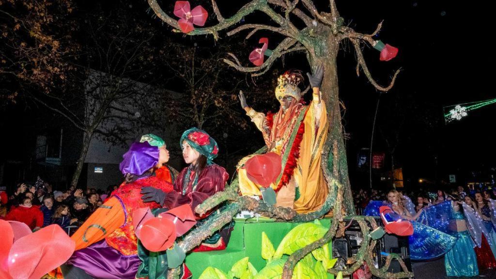 La cavalcada de Reis Mags a Viladecans en una edició anterior