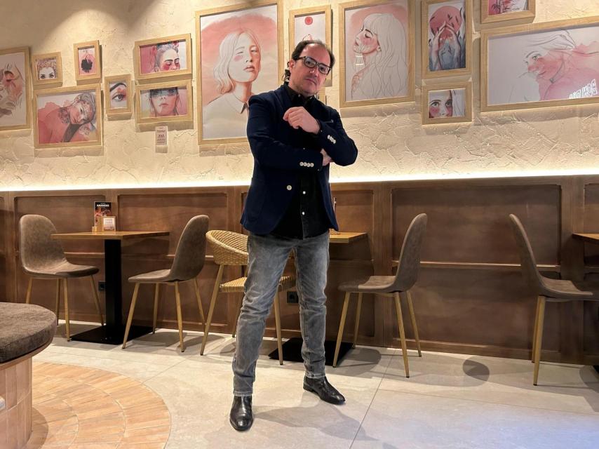 David Escamilla, a l'entrevista amb 'Metrópoli'