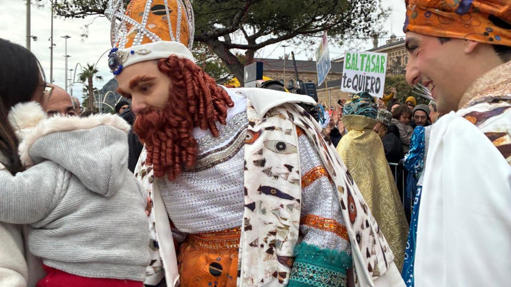 El 'conseller' Dalmau, vestido de Rey Gaspar