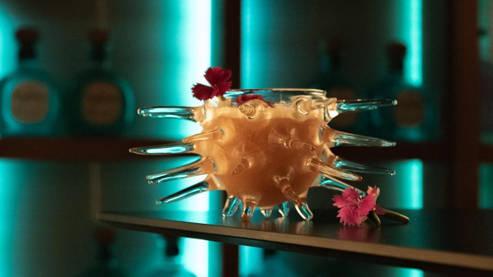 Coctel del restaurante The Lot en Barcelona