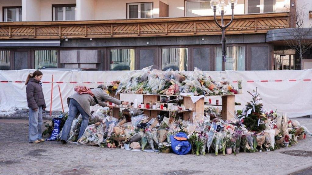 Recuerdo a los fallecidos por el incendio del bar de Suiza
