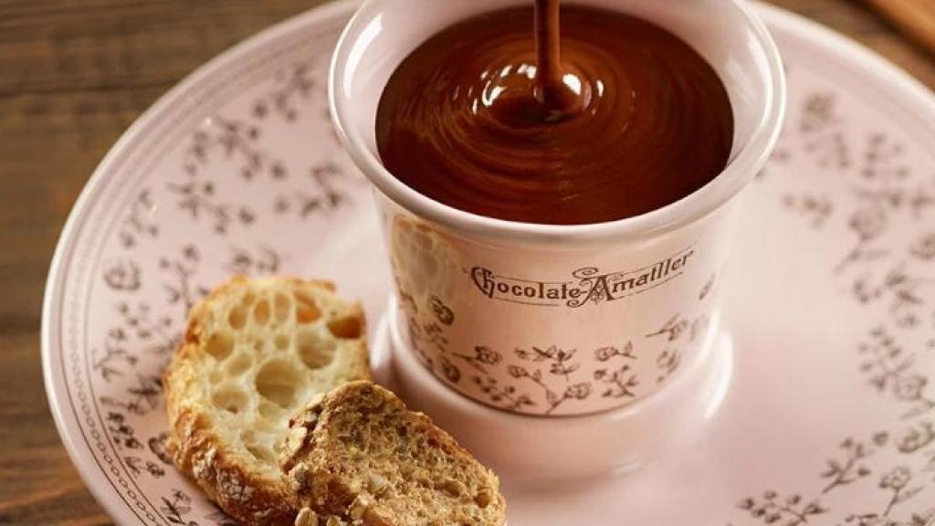 Chocolate a la taza de la Casa Amatller de Barcelona