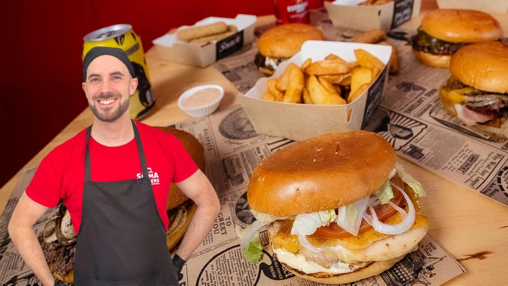 Enric, dueño de una hamburguesería en Barcelona
