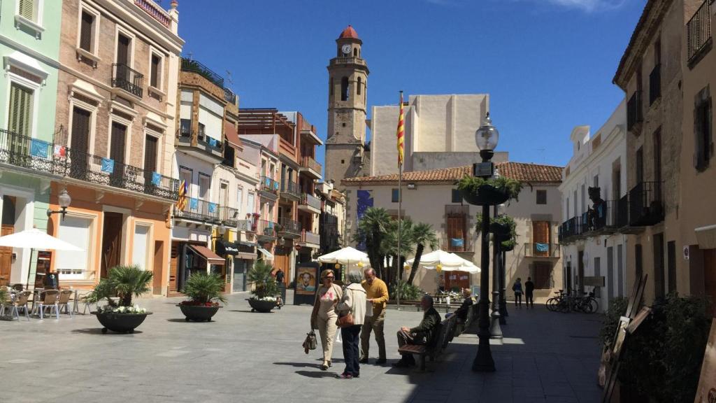 Plaça de l'Ajuntament de Calella