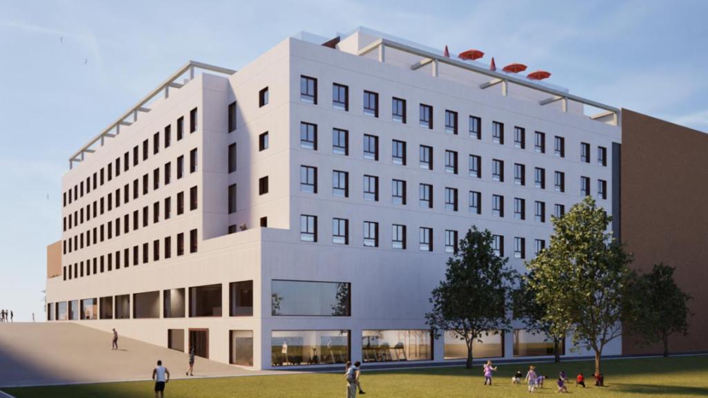Render de la residencia de estudiantes que abrirá en Badia del Vallès en 2028