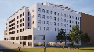 Render de la residencia de estudiantes que abrirá en Badia del Vallès en 2028