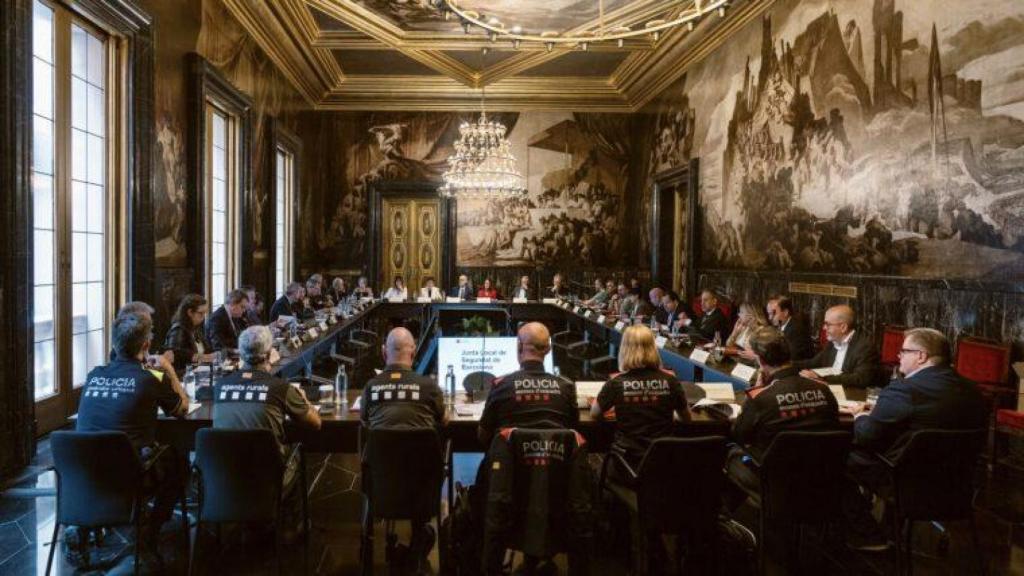 Reunión de la Junta Local de Seguridad de Barcelona