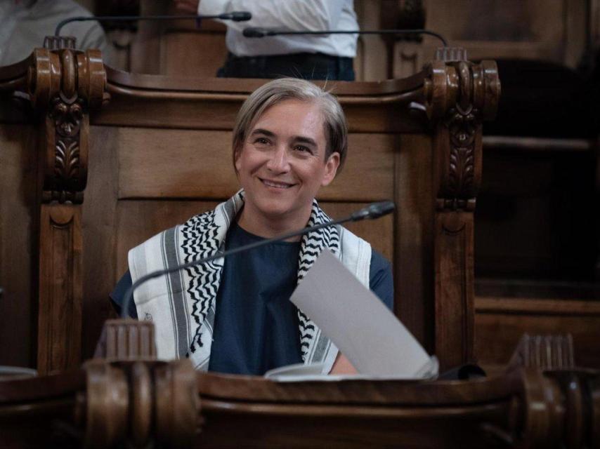 La exalcaldesa de Barcelona, Ada Colau