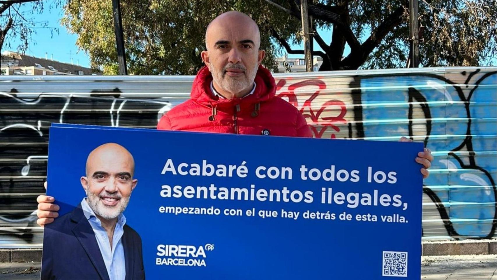 Sirera acusa a Collboni de pasividad tras un nuevo incendio