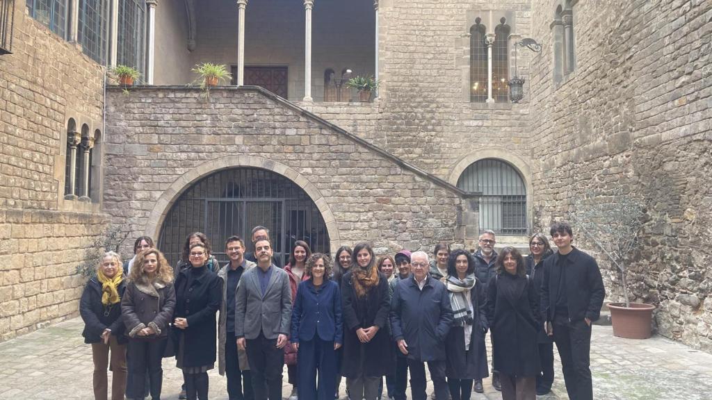 Imagen de la presentación del proyecto arquitectónico de la Casa de les Lletres de Barcelona