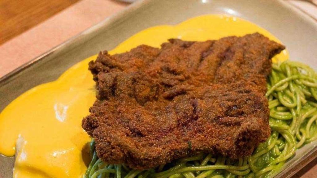 Uno de los platos del restaurante Pueblo Libre de Barcelona