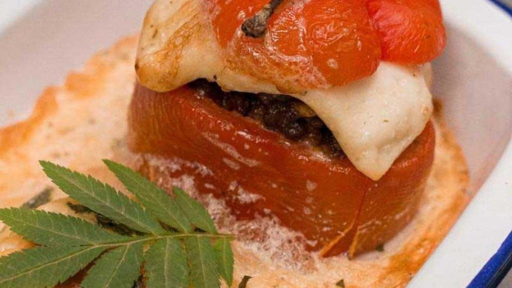 Uno de los platos del restaurante Pueblo Libre de Barcelona en una imagen de archivo