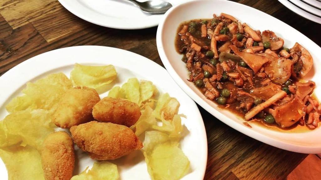 Tapas en el restaurante Can Lluis de El Raval