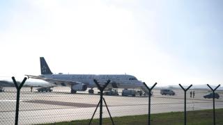 Avión que ha aterrizado de emergencia en Barcelona