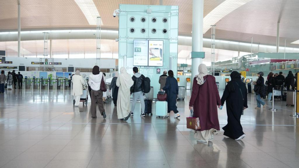 Total normalidad en el aeropuerto de Barcelona este jueves, 15 de enero