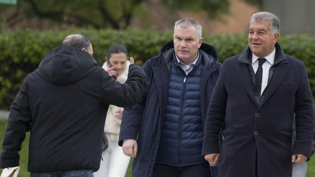 Joan Laporta acude a declarar a la Ciutat de la Justicia por una supuesta estafa en el marco del 'caso Reus'