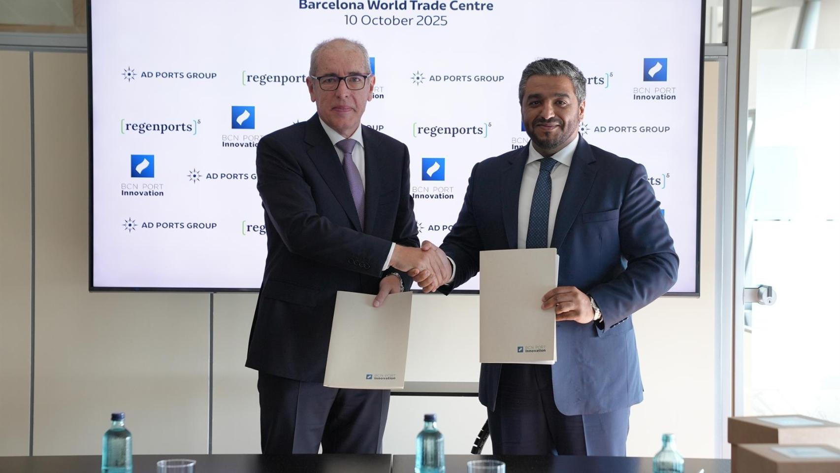 El Port de Barcelona capta la inversión de un gigante de Abu Dabi