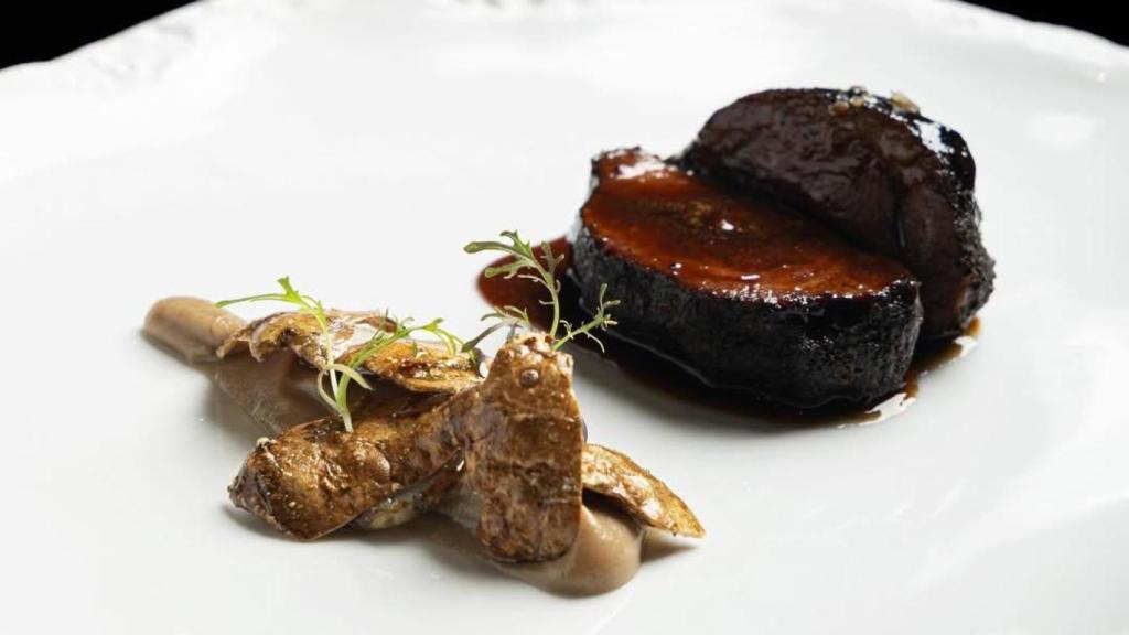 Un plato del restaurante Hofmann de Barcelona