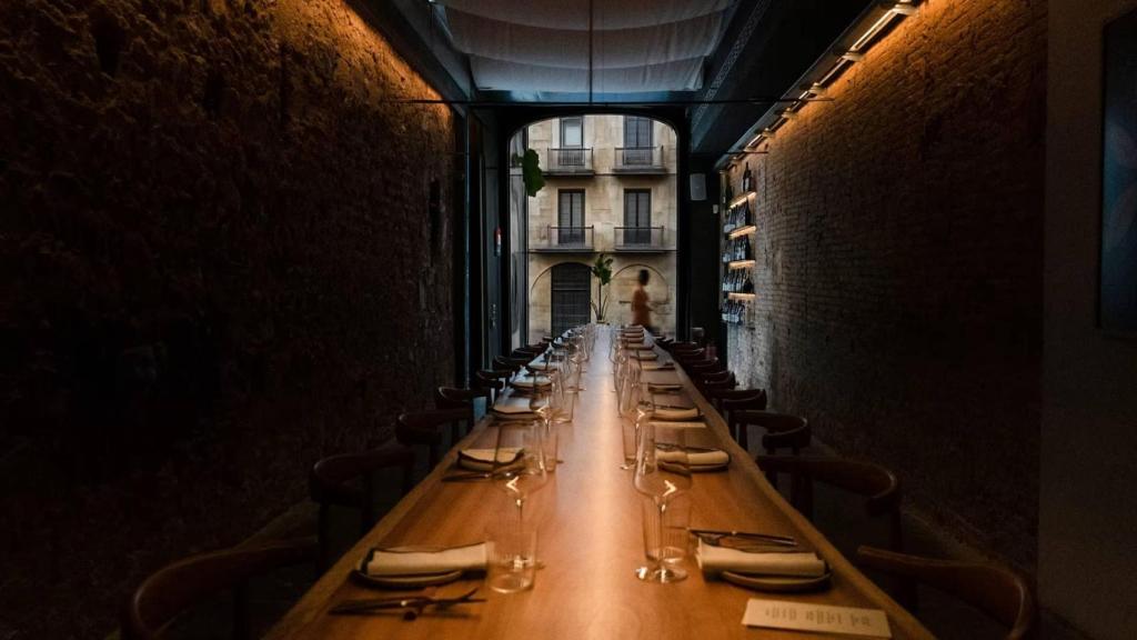 El interior del restaurante Taula Puntal en una imagen de archivo