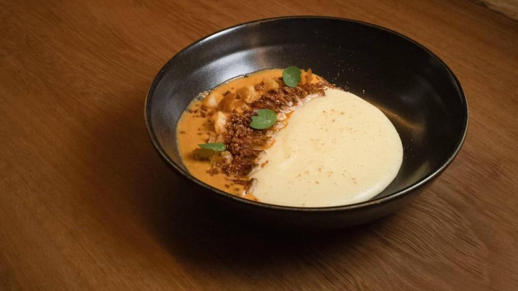 Uno de los platos que se sirven en Taula Puntal