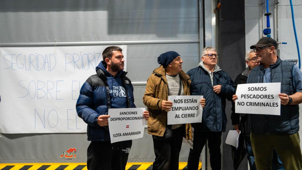 Manifestació de pescadors