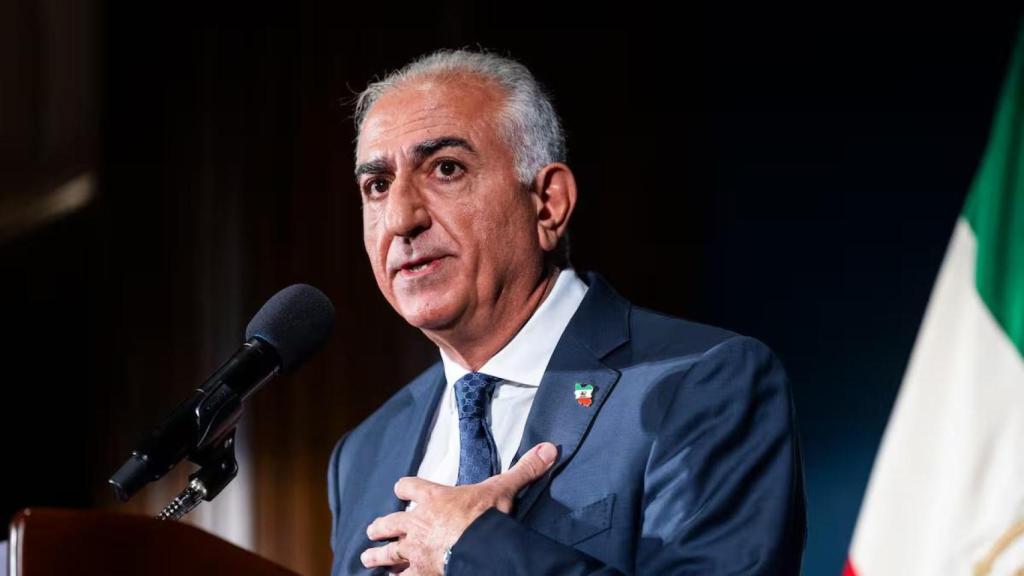 El príncep hereu iranià, Reza Pahlaví