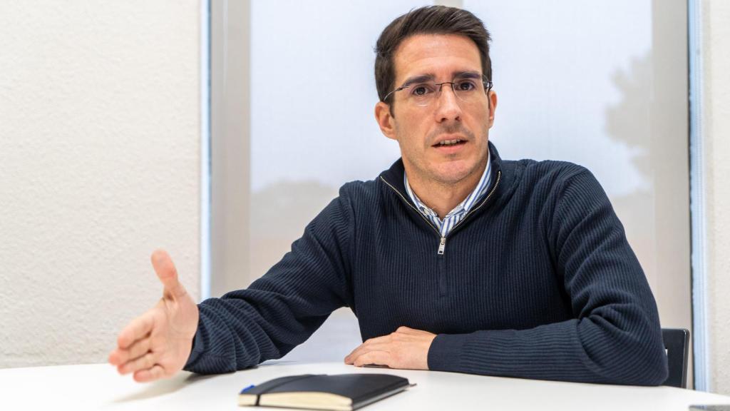 Josep Martínez, alcalde de Badia, durante la entrevista con Metrópoli