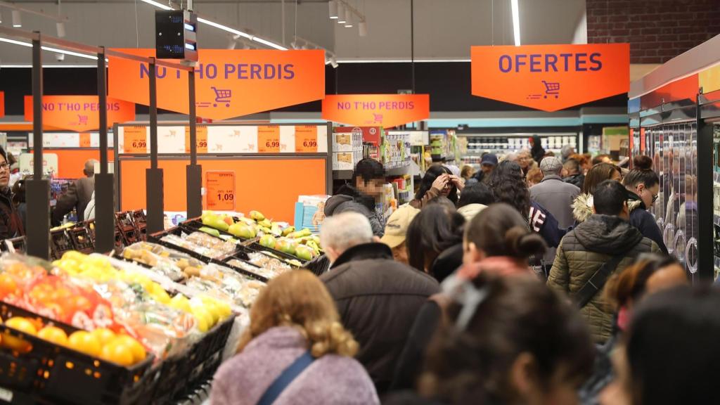 Imatge del supermercat Aldi de L'Hospitalet