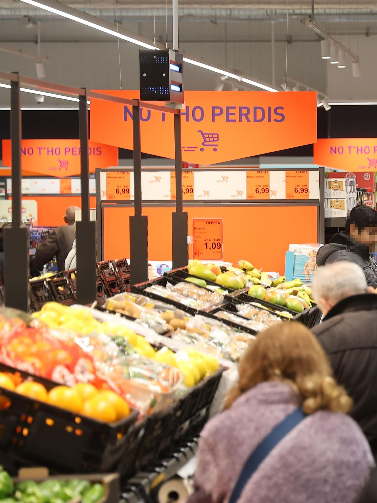 Imatge del supermercat Aldi de L'Hospitalet