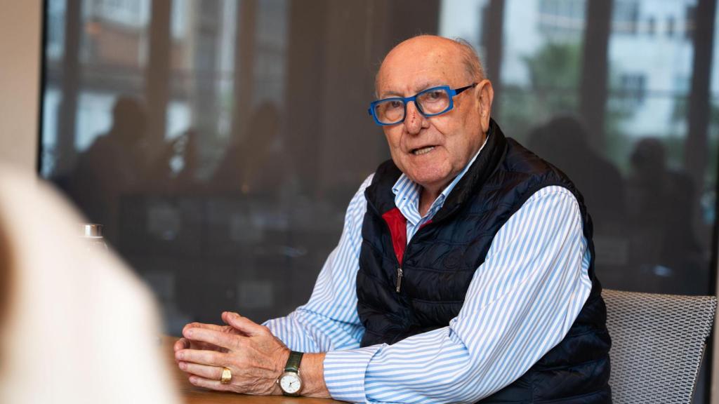 Rafael Angulo, president de Metropolitan House, en una entrevista amb Metrópoli Abierta