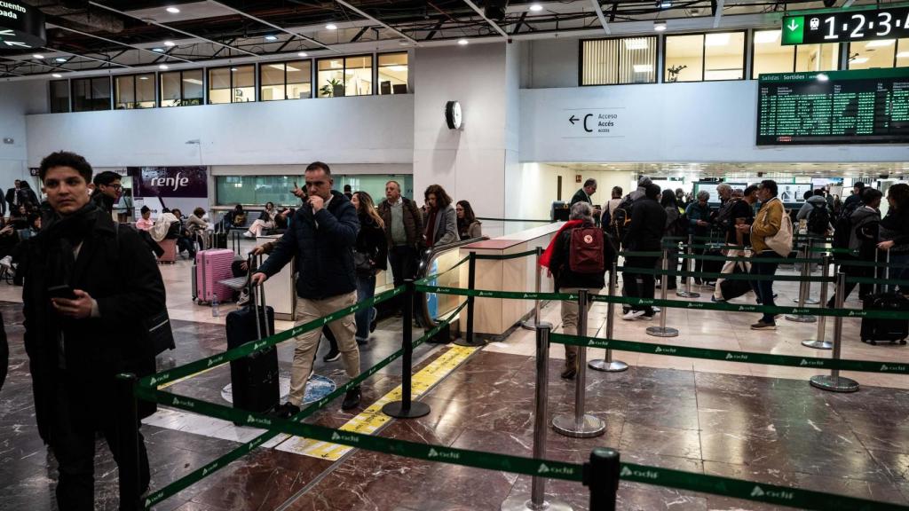 Afectaciones en Sants Estació tras el cese de servicios de Rodalies