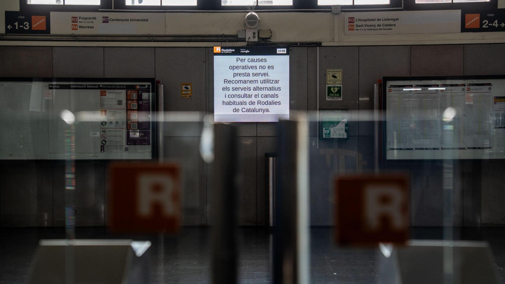 Estaciones de renfe cerradas