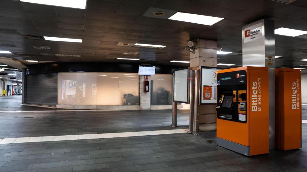 Estacions de renfe tancades