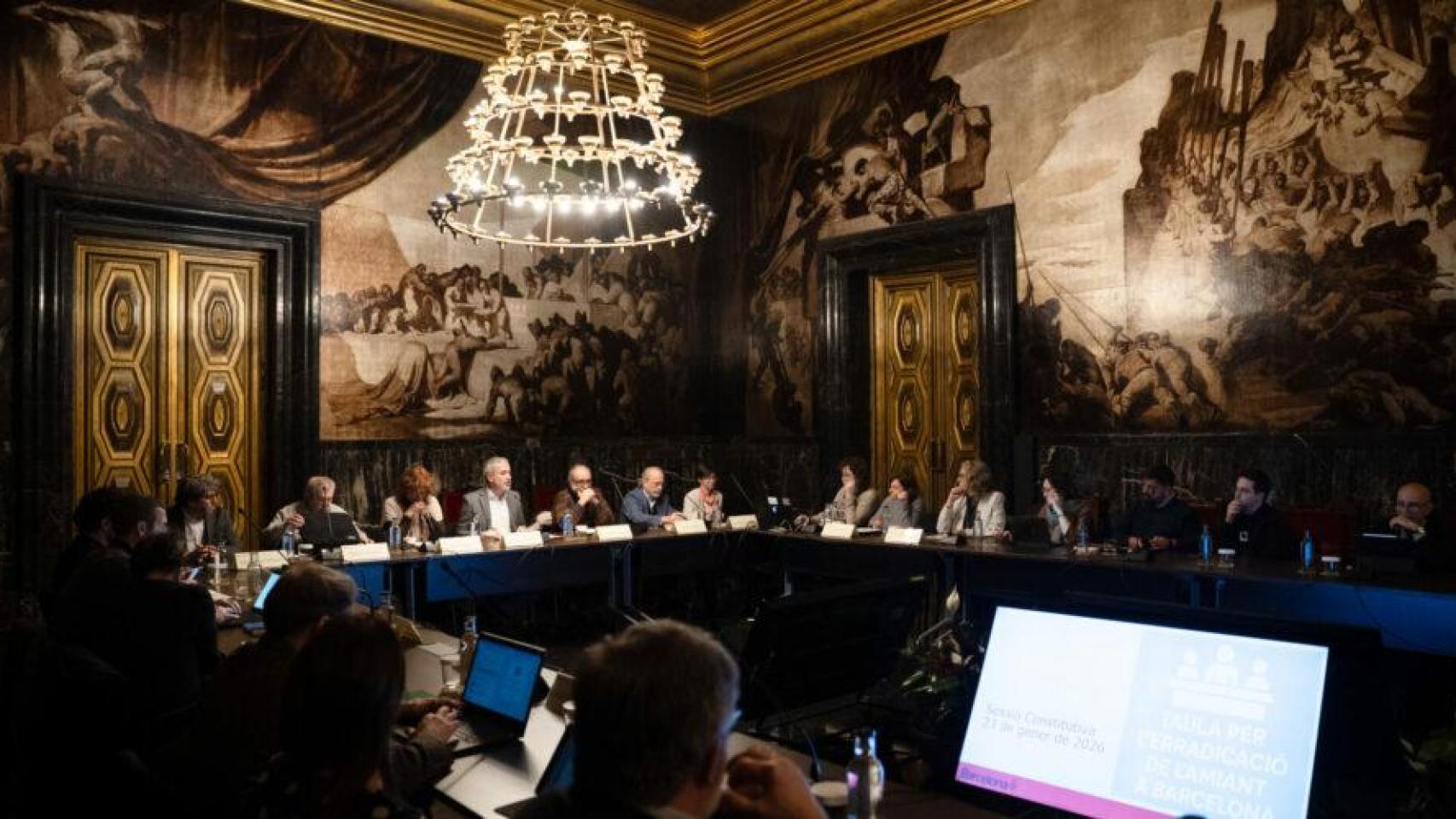 Mesa para la Erradicación del Amianto en Barcelona