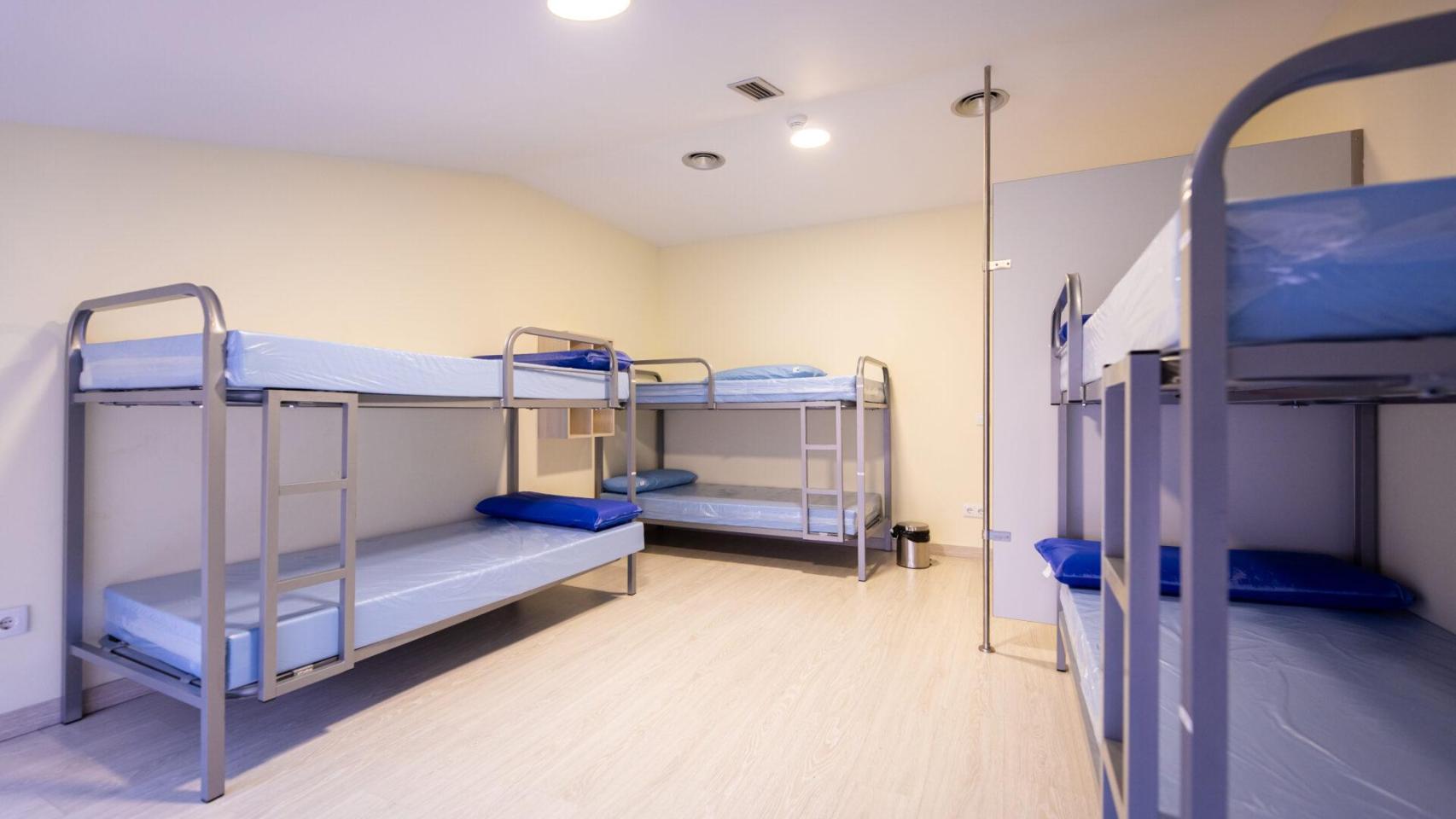 Albergue municipal Dos de Maig para personas sintecho en Barcelona