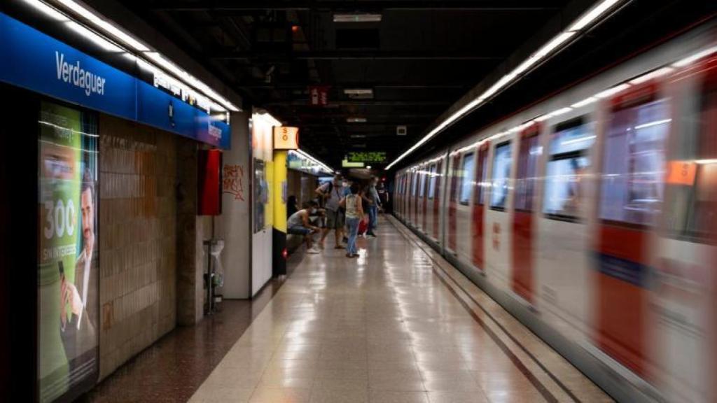 La estación de Verdaguer en una imagen de archivo