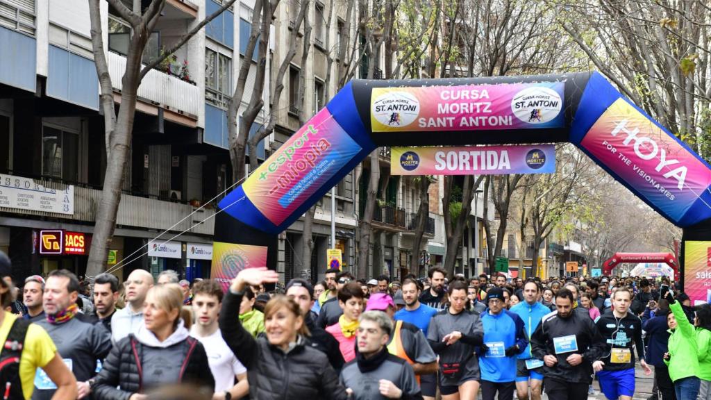 La Cursa de Sant Antoni en una edición anterior