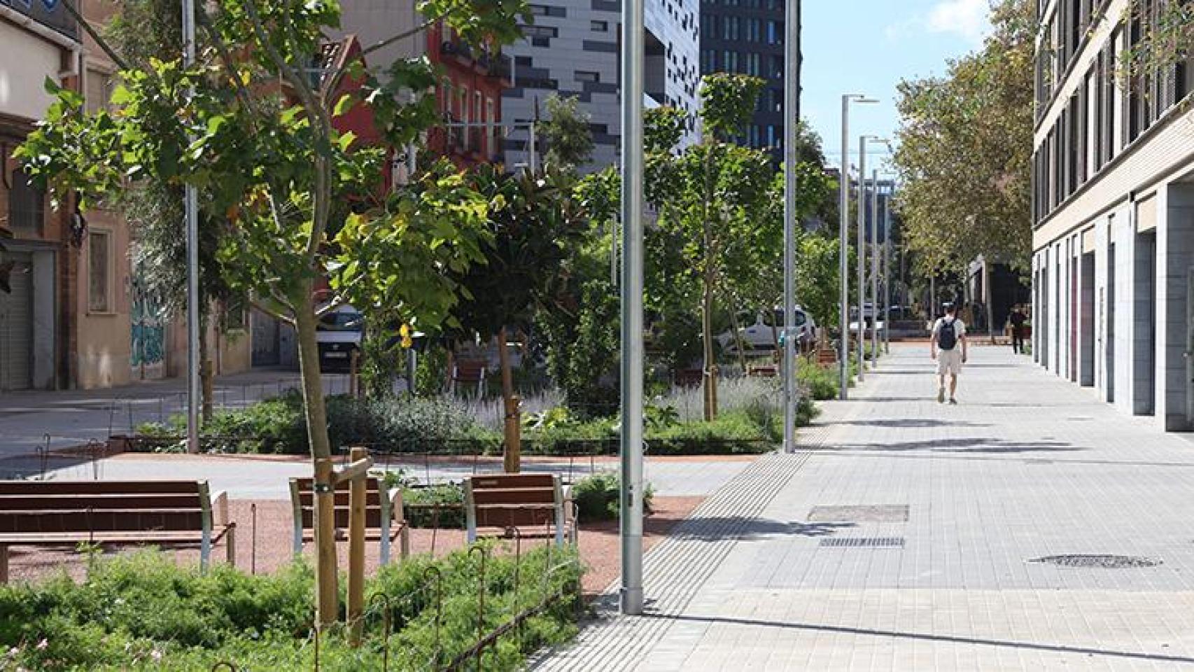 La calle de Badajoz en una imagen de archivo