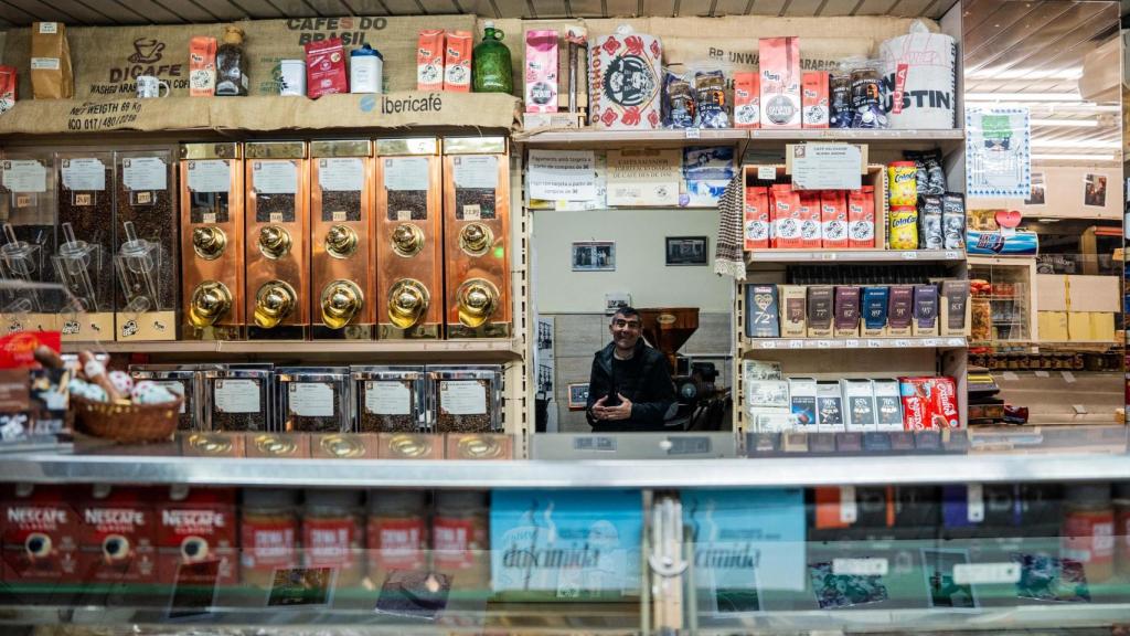 Mostrador de Café Salvador en la Barceloneta
